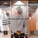 چراغ هوشمند سنسور حرکت daphomeu بسته 6 عددی - تصویر 5