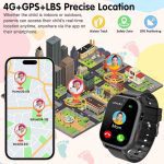 ساعت هوشمند کودکانه 4G با GPS برند Tzzulsx - Image 6