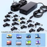 شارژر۹۰ واتی برای لپ‌تاپ‌های HP Lenovo Dell Acer Asus Toshiba Samsung Sony Fujitsu MSI Medion IBM - Image 6