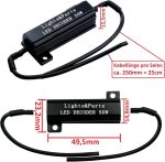 لامپ‌های LED SMD بسته ۲ عددی L&P B547 با مقاومت بار ۵۰ وات ۶ اهم - Image 2