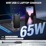 شارژر لپ‌تاپ 65 وات لنوا  USB-C مدل XH65W-2 PD - Image 5