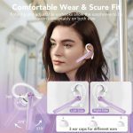 هدست بلوتوث Tukio رنگ بنفش مدل Q19 - Image 6