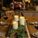 شمع‌ LED بدون شعله سه تایی قابل شارژ Homemory - تصویر 5