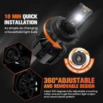 لامپ‌ LED خودرو مدل CAR WORK BOX H7 - Image 4