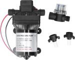پمپ آب هیدرولیک دیافراگمی فشار آب متغیر Aramox مدل NMDP42-G30-55-12 همراه با فیلتر - تصویر 6