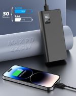 پاوربانک 24000 میلی آمپر برند hganus مدل XHC-ZT02 - Image 6