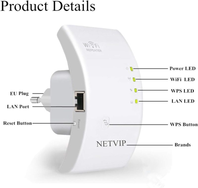 روتر  تقویت کننده وای فای برندNETVIP - تصویر 5