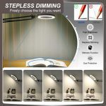ذره‌بین چراغ دار رو میزی VEEMAGNI سایز  12X 5 اینچی با نور و پایه - تصویر 5