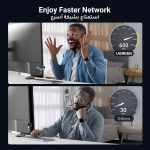 دانگل بلوتوثی شبکه USB وای‌فای ۶ پورت UGREEN AX900 - Image 2