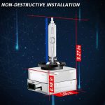 لامپ زنون HID مدل TECTICO D3S 35W، 8000K، 12V - تصویر 3