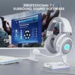 هدست گیمینگ USB EKSA برای کامپیوتر - تصویر 6