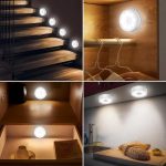 چراغ هوشمند سنسور حرکت daphomeu بسته 6 عددی - تصویر 2