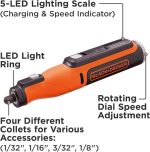 ابزار چرخشی چند منظوره شارژی BLACK+DECKER Cordless