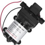 پمپ آب هیدرولیک دیافراگمی فشار آب متغیر Aramox مدل NMDP42-G30-55-12 همراه با فیلتر - تصویر 4