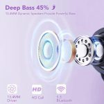 هدست بلوتوث Tukio رنگ بنفش مدل Q19 - Image 3