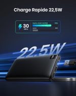 پاور بانک  Riapow 26800mAh , شارژر سریع 3.0A USB C - Image 7