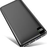 پاور بانک  Riapow 26800mAh , شارژر سریع 3.0A USB C