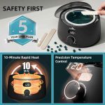 دستگاه موم گرم کن دیجیتال Lifestance L1 lcdwaxkit-01 میلی لیتر  500 - Image 5