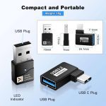 دانگل بلوتوث ۵.۲، آداپتور بلوتوث نوع C با تأخیر کم Aptx - تصویر 2