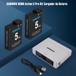 کیت 2 باتری و شارژر OSMO Action 6/5 Pro/4/3 - Image 2
