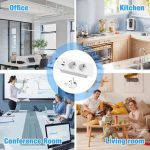 پریز چندراهی توکار رومیزی SKIKHN مدل YS-EU660 - تصویر 2