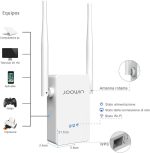 روتر تقویت‌کننده وای‌فای WiFi Booster  برند Generic مدل JW-WR302S V2 - Image 9