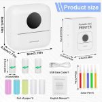 پرینتر حرارتی مینی GuKKK Portable Mini Printer - تصویر 2