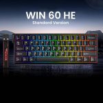 کیبورد گیمینگ مکانیکی AULA WIN60 HE PRO سیمی - تصویر 2