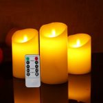 شمع 3عددی هوشمند LED با کنترل از راه دور HOMEMORY