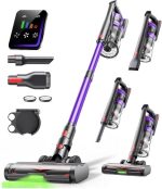 جارو شارژی عصاییPowerffy  مدل Knight 10 همراه فیلتر هپا