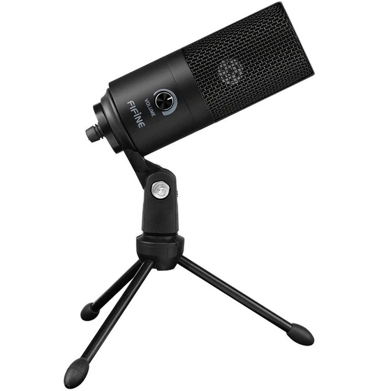 1 میکروفن کندانسر فای فاین مدل K669B با درگاه اتصال USB - تصویر 1