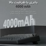 کیبورد مکانیکی بی‌سیم  AULA مدل F75PRO - تصویر 6