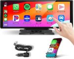 مانیتور 10.26 اینچ و دوربین ثبت وقایع خودرو وایرلس CarPlay و Android Auto | هوشمند، مدرن مدل RC29 - تصویر 3