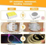 نوار چراغ دیواری LED RGBW با طول موج 2 متر برند Nomiou - Image 3