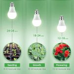 لامپ‌های LED مخصوص رشد گیاهان بسته 2 تایی