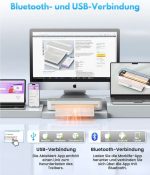 چاپگر حرارتی بلوتوث Ablemark  مدل   U210 سایز A4 - تصویر 7