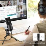 میکروفن کندانسر فای فاین مدل K669B با درگاه اتصال USB - تصویر 6