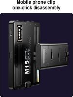 چراغ ویدیویی و عکاسی موبایل  LED Andoer مدل M15 - Image 3