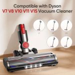 سری برس جاروبرقی‌ FLYLINKTECH سازگار با Dyson V7 V8 V10 V11 V15 - تصویر 6
