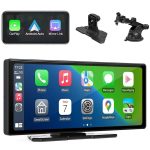 مانیتور 10.26 اینچ و دوربین ثبت وقایع خودرو وایرلس CarPlay و Android Auto | هوشمند، مدرن مدل RC29 - تصویر 4