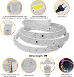 نوار چراغ دیواری LED RGBW با طول موج 2 متر برند Nomiou - Image 4