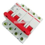 فیوز و کلید مینیاتوری چهار پل 63 آمپر برندDELIXI مدل DZ47s C40 4P 40A - Image 4