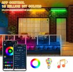 نوار چراغ دیواری LED RGBW با طول موج 2 متر برند Nomiou - Image 5