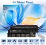 سوئیچ  اسپلیتر چند نمایشگره MATRIX 4K HDMI - سوئیچ ماتریسی 4x2 - Image 6