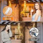 چراغ‌های پری ستاره چشمک‌زن شارژی ریموت دار پک 4 عددی - تصویر 6