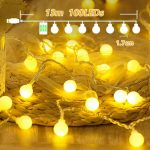 چراغ‌های تزئینی ۱۲ متری + ۱ متری، ۱۰۰ عدد چراغ رشته‌ای LED، - تصویر 6