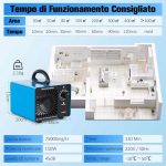 ازن ساز حرفه‌ای تصفیه هوای  GMGXX مدل  OG-75 با ظرفیت 75000 میلی‌گرم در ساعت، با ظرفیت 0-400 متر مکعب، تایمر 120 دقیقه‌ای - Image 4