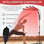 لامپ نور درمانی مادون قرمز LED LIGHT THERAPY مدل YS17 همراه با پایه - تصویر 2