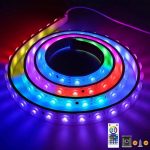 نوار چراغ دیواری LED RGBW با طول موج 2 متر برند Nomiou