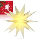 چراغ ستاره کریسمس سه بعدی 3D